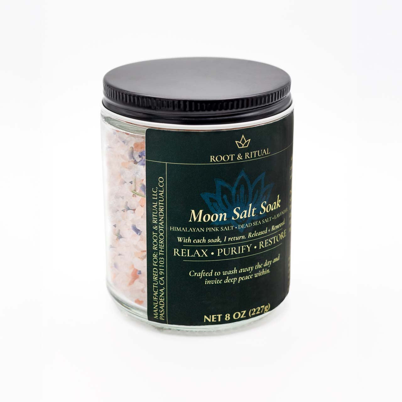 Root & Ritual Ecommerce Salt jar